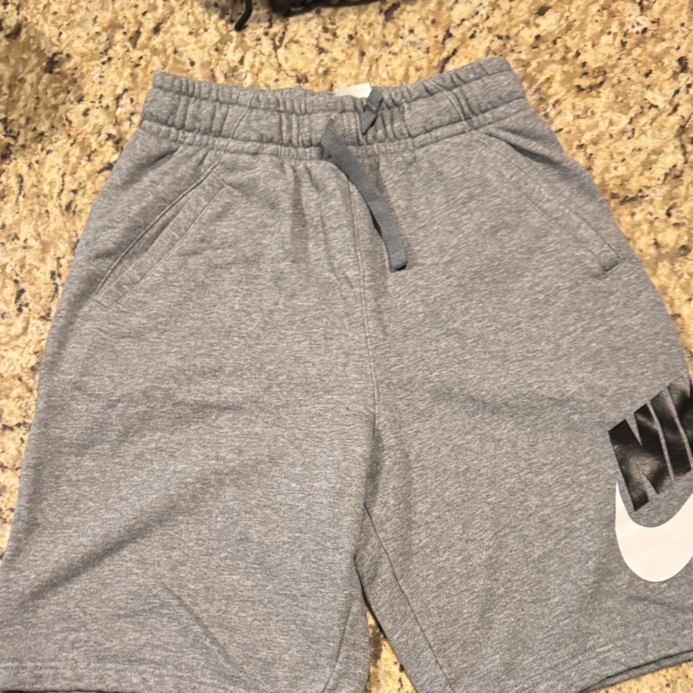 Nike Kids Charcoal Gray Shorts